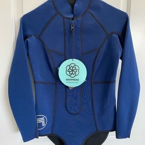 NWT MATUSE MIRIAM REVERSIBLE LS SPRING NAVY size 8